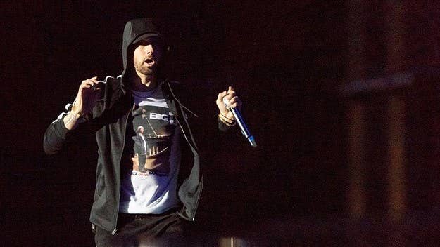  The lyrics were from Eminem's 'Revival' song "Framed." 