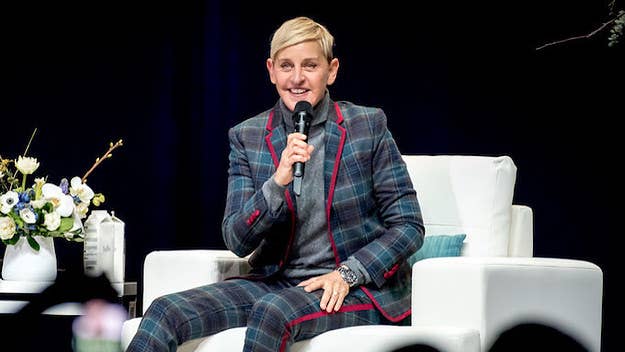 "Here's the thing, I'm friends with George Bush, in fact I'm friends with a lot of people who don't share the same beliefs that I have," DeGeneres said.