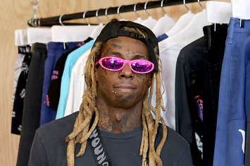 Lil Wayne attends the AE x Young Money Collab