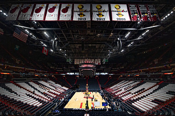 A general view of American Airlines Arena