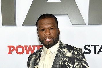Curtis "50 Cent" Jackson at STARZ Madison Square Garden