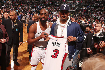 Dwayne Wade and Carmelo Anthony