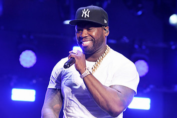 Curtis "50 Cent" Jackson performs onstage at STARZ Madison Square Garden "Power"