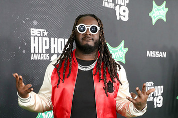 T Pain attends the BET Hip Hop Awards 2019