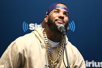 Rapper The Game visits the SiriusXM Studios
