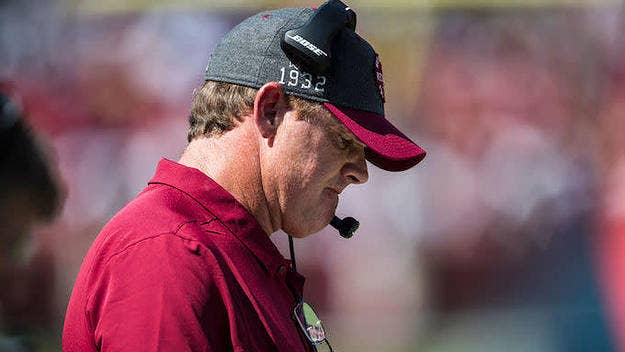 Washington Redskins head coach Jay Gruden was relieved of his role on Monday. 