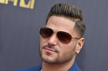 Ronnie Ortiz Magro attends the 2018 MTV Movie And TV Awards.