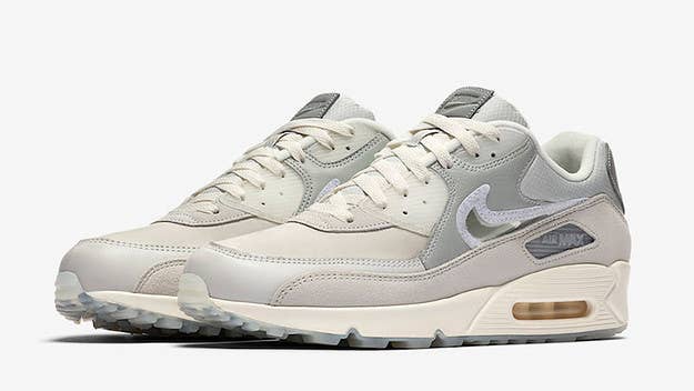 The Basement delivers a killer blow with the final iteration of their three-piece Nike Air Max 90 collaboration, repping the smokey city of London. 

