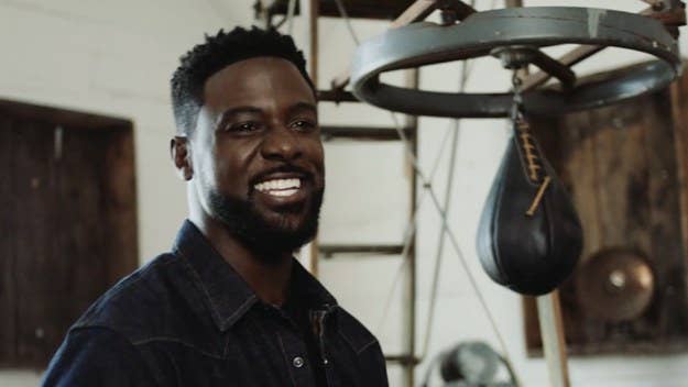 Lance Gross celebrates his love for photography and vintage style with Gap jeans.