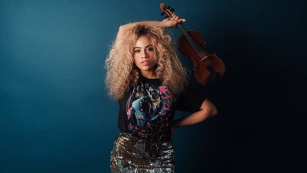 As a result of her remarkable talent and boundless work ethic, hip-hop violinist Ezinma recently became one of the faces of Essentia Water’s latest campaign.