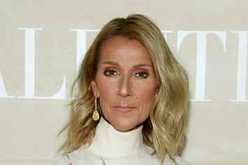 Celine Dion attends the Valentino Haute Couture Fall/Winter 2019 2020 show