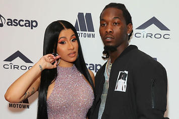 This is a picture of Cardi B and Offset.