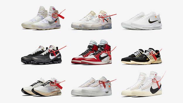 From the Off-White x Air Jordan 4 'Sail' to Air Jordan 1 'The Ten,' here are all the Nike x Off White sneakers ranked from worst to best, by Complex.