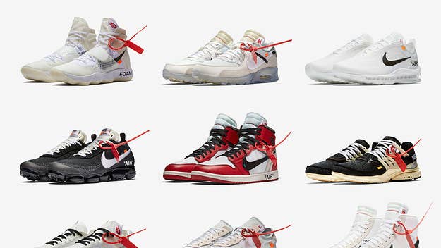 From the Off-White x Air Jordan 4 'Sail' to Air Jordan 1 'The Ten,' here are all the Nike x Off White sneakers ranked from worst to best, by Complex.