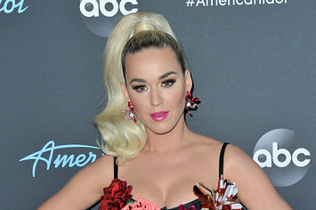 Katy Perry arrives at ABC's "American Idol" live show