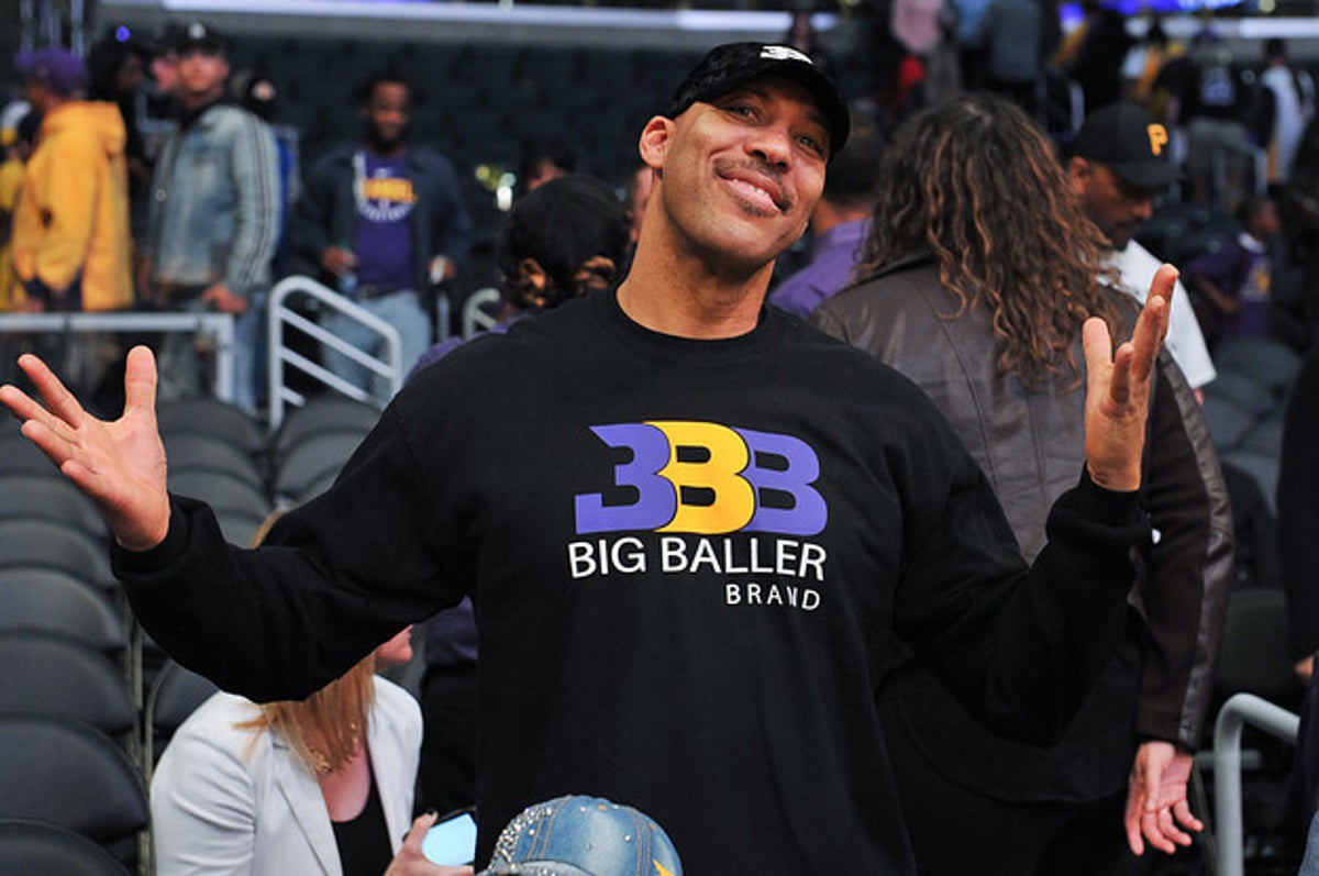Shaq says he's the 'Original Big Baller' while wearing throwback