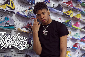 NLE Choppa Goes Sneaker Shopping With Complex | Sneaker Shopping