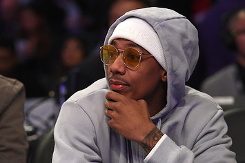 Nick Cannon attends the 2018 Taco Bell Skills Challenge.