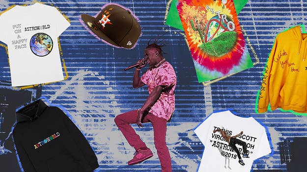 From Reese's Puffs cereal boxes to tie dye T-shirts, here are our picks for the 10 best pieces of Travis Scott's 'ASTROWORLD' merch.