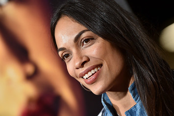 Rosario Dawson attends the premiere of Columbia Pictures' 'Miss Bala'
