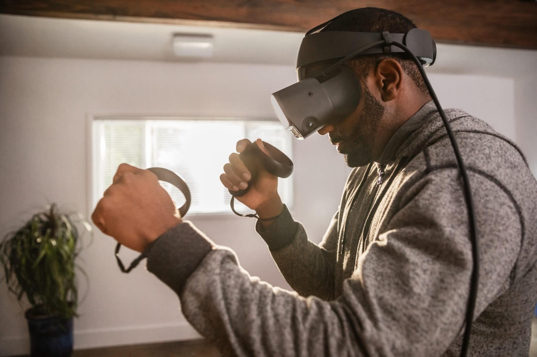 Auriculares Oculus para juegos de realidad virtual Rift S