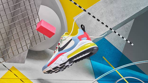 Nike is combining two of their latest innovations to build an instant classic in the form of the Nike Air Max 270 React. 

