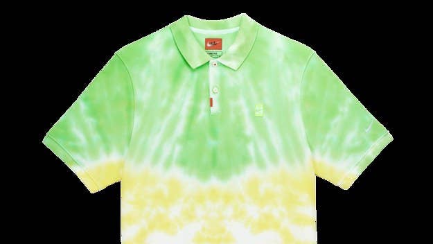 Nike SB and Nike Golf are releasing new limited-edition tie-dyed Polo shirts inspired by late runner Steve Prefontaine and tennis legend Andre Agassi.
