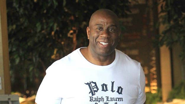 He might be out of the building, but Magic Johnson still has clout.
