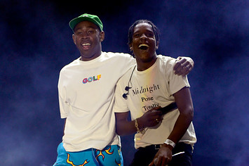 Tyler, The Creator (L) and ASAP Rocky