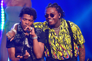 Lil Baby and Gunna perform at the BET Hip Hop Awards 2018