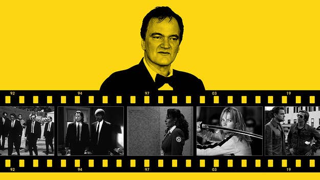 We're ranking all of Quentin Tarantino movies, including 'Once Upon a Time in Hollywood', 'Pulp Fiction', 'Inglourious Basterds' and more.
