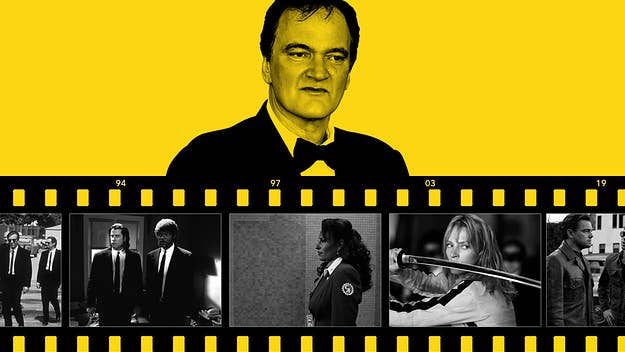 We're ranking all of Quentin Tarantino movies, including 'Once Upon a Time in Hollywood', 'Pulp Fiction', 'Inglourious Basterds' and more.