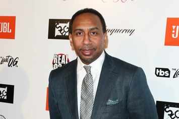 Personality Stephen A. Smith attends Kenny "The Jet" Smith's annual All Star bash