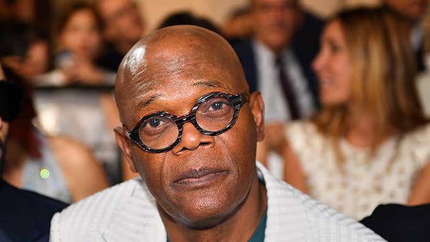 Understandably, Samuel L. Jackson was not amused about this incorrect detail on these 'Spider-Man: Far From Home' posters.