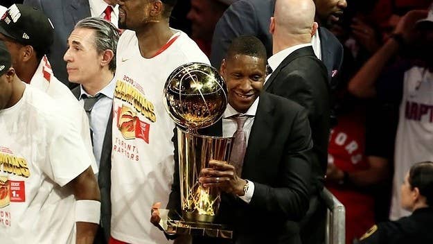 The Raptors president also addressed how DeMar Derozan being traded to the Spurs affected the team morale.