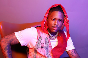 YG poses for a portrait during the BET Awards 2019