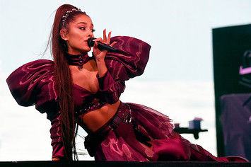 Ariana Grande performs at the 2019 Coachella Valley Music And Arts Festival.