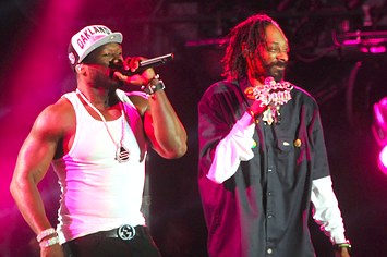 Snoop Dogg and 50 Cent