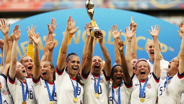 It was a historic day for the USWNT.