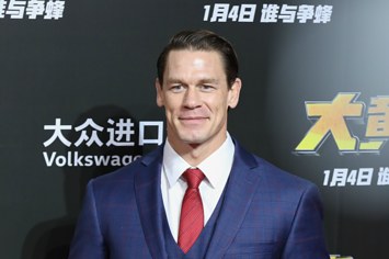 American actor/wrestler John Cena attends the press conference