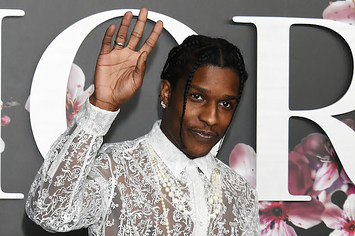 ASAP Rocky attends the photocall for Dior Pre Fall 2019 Men's Collection.