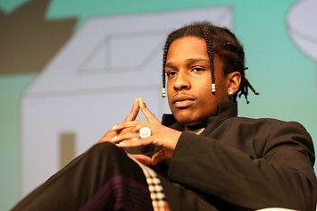 ASAP Rocky speaks onstage at Featured Session