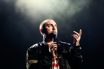 Mac Miller performs on the Camp Stage during day 1 of Camp Flog Gnaw Carnival