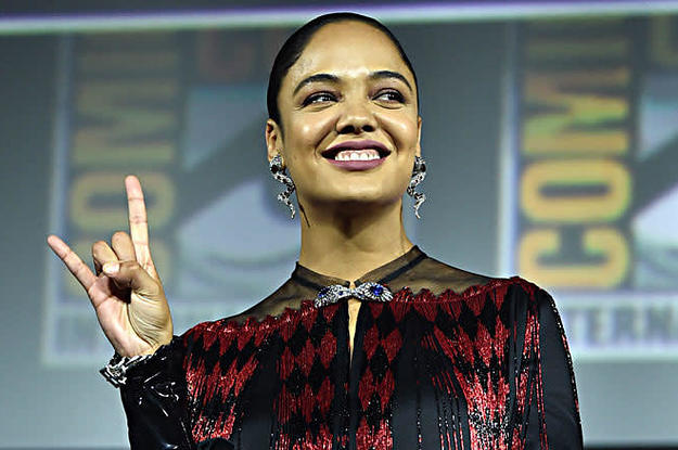 Kevin Feige Confirms Tessa Thompson S Valkyrie Will Be Marvel Cinematic Universe S First Lgbtq