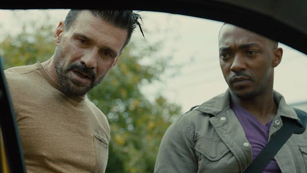 Anthony Mackie and Frank Grillo are forced to team-up in this action-packed Netflix flick 'Point Blank.'