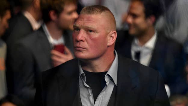 The UFC President claims Lesnar is officially 'done' fighting.