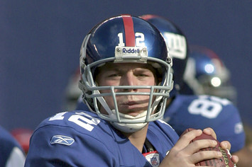 New Yorh Giants Quarterback Jared Lorenzen