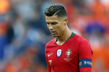Cristiano Ronaldo of Portugal during the UEFA Nations League final match