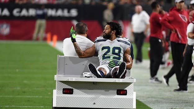 Earl Thomas gives his reasons for making the gesture.