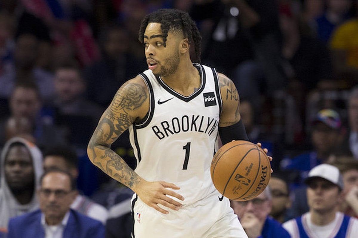 d'angelo russell warriors trade